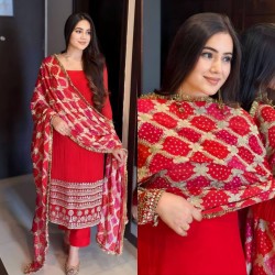 Designer Red suit for your Function Goals